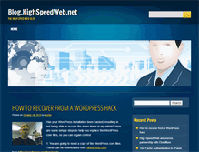 Tablet Screenshot of blog.highspeedweb.net